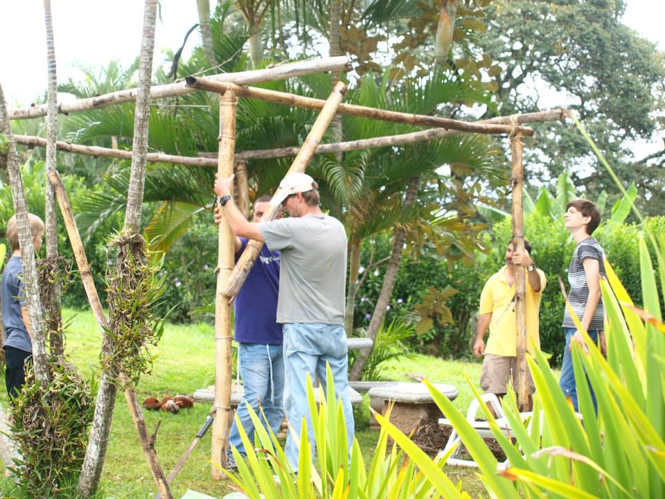 Sukkah building Sukkah building